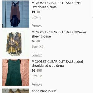 Bundle for fellow posher DO NOT BUY